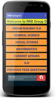 RRC group d preparation app poster