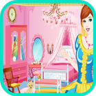 decorate bedroom games أيقونة