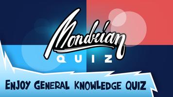 Mondrian Quiz Affiche