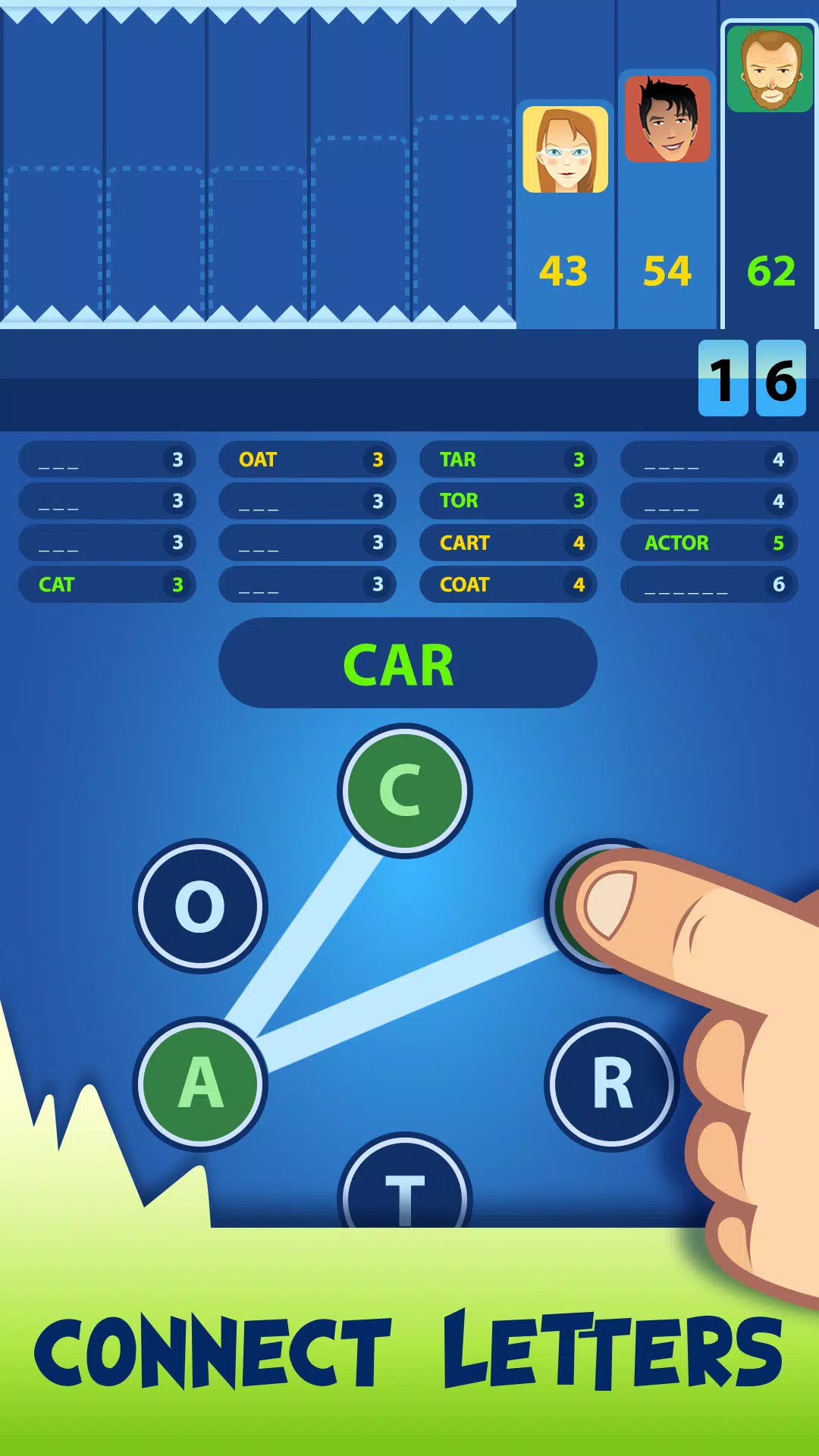 Word Game - Typing fun Race of words with friends APK for Android