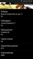 Sremska Mitrovica - City Info स्क्रीनशॉट 1