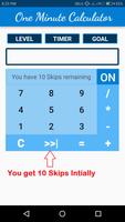 برنامه‌نما One Minute Calculator عکس از صفحه