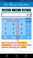 One Minute Calculator capture d'écran 3