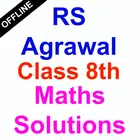 RS Aggarwal Class 8 Math Solution - offline ícone