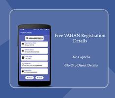 Free Vehicle Registration Details: Rto vaahan info capture d'écran 1