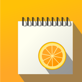 Orange notes icône