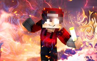 Herobrine Skins para Minecraft Poster