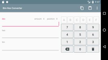 Bin Hex Converter स्क्रीनशॉट 1