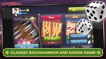 Backgammon Affiche