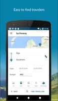 ByTheWay. For searching travel companions . 截图 2