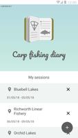 Carp Fishing Diary plakat