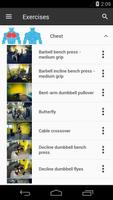 Gym App Workout Log & tracker for Fitness training اسکرین شاٹ 2