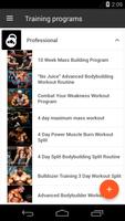 برنامه‌نما Gym App Workout Log & tracker for Fitness training عکس از صفحه
