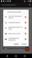 Fitness Metrica calculator ภาพหน้าจอ 2