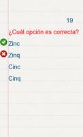 Spanish word game: test and le screenshot 1