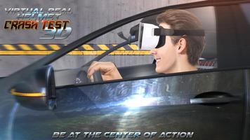 Virtual Real Helmet Crash Test 3D Affiche