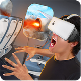 الواقع الافتراضي طائرة تحطم فر