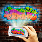 Projection graffiti simulator icon