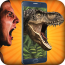 Skaner twarzy: dinozaur aplikacja
