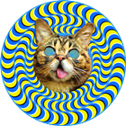 Hypnosis cat joke icône