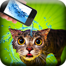 Water for cat prank aplikacja
