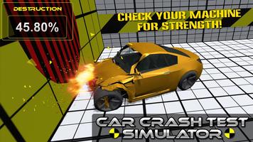 Car Crash Test Simulator Poster