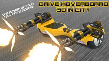 Drive Hoverboard 3D In City capture d'écran 2