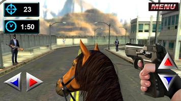 Simulator Police Horse 3D Poster
