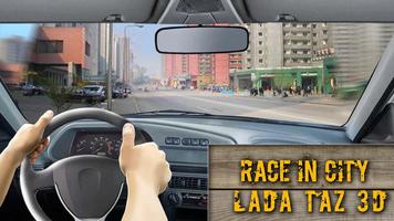 Race In City LADA TAZ 3D captura de pantalla 2