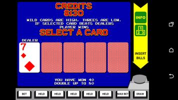 Video Poker Deuces Wild screenshot 2