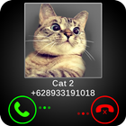Fake Call Cat Joke ikona