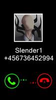 Fake Call Slender Broma captura de pantalla 2