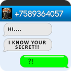 Fake SMS Horror Joke icône