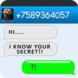 Fake SMS Horror Joke icon