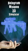 Hologram Arme 3D Simulator Affiche