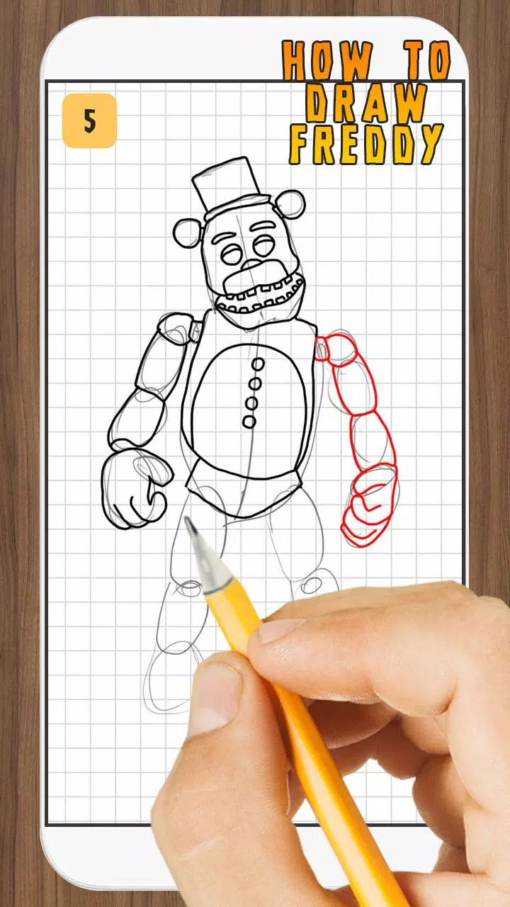 Descarga de APK de Cómo dibujar Freddy para Android