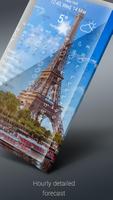 Paris Weather Live Wallpaper Plakat