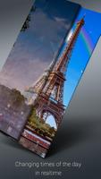 Paris Weather Live Wallpaper captura de pantalla 1