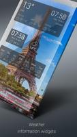 Paris Weather Live Wallpaper captura de pantalla 2