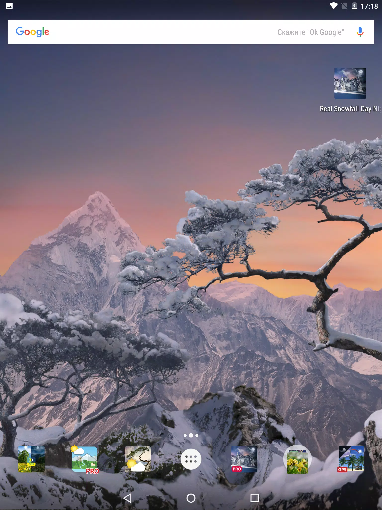 Realistic Weather All Seasons Phiên bản mới nhất dành cho Android Realistic Weather All Seasons Phiên bản mới nhất dành cho Android