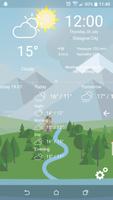 Cartoon Weather Live Wallpaper ポスター