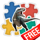 Dino Matching Puzzle game: real dinosaurus 2018 آئیکن
