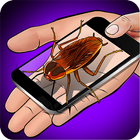 Cockroach Hand Fear Joke icon