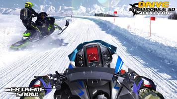 Drive Snowmobile 3D Simulator-poster