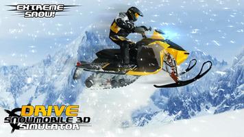 Drive Snowmobile 3D Simulator imagem de tela 1