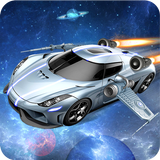 Fliegen-Raum Car Simulator 3D Zeichen
