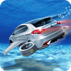 Flottant Underwater Free Car icône