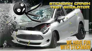Stickman Crash Test Simulator Affiche