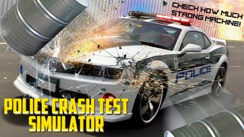 Polizei Crash Test Simulator Plakat