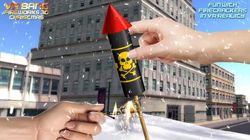 VR Bang Fireworks 3D Christmas capture d'écran 2